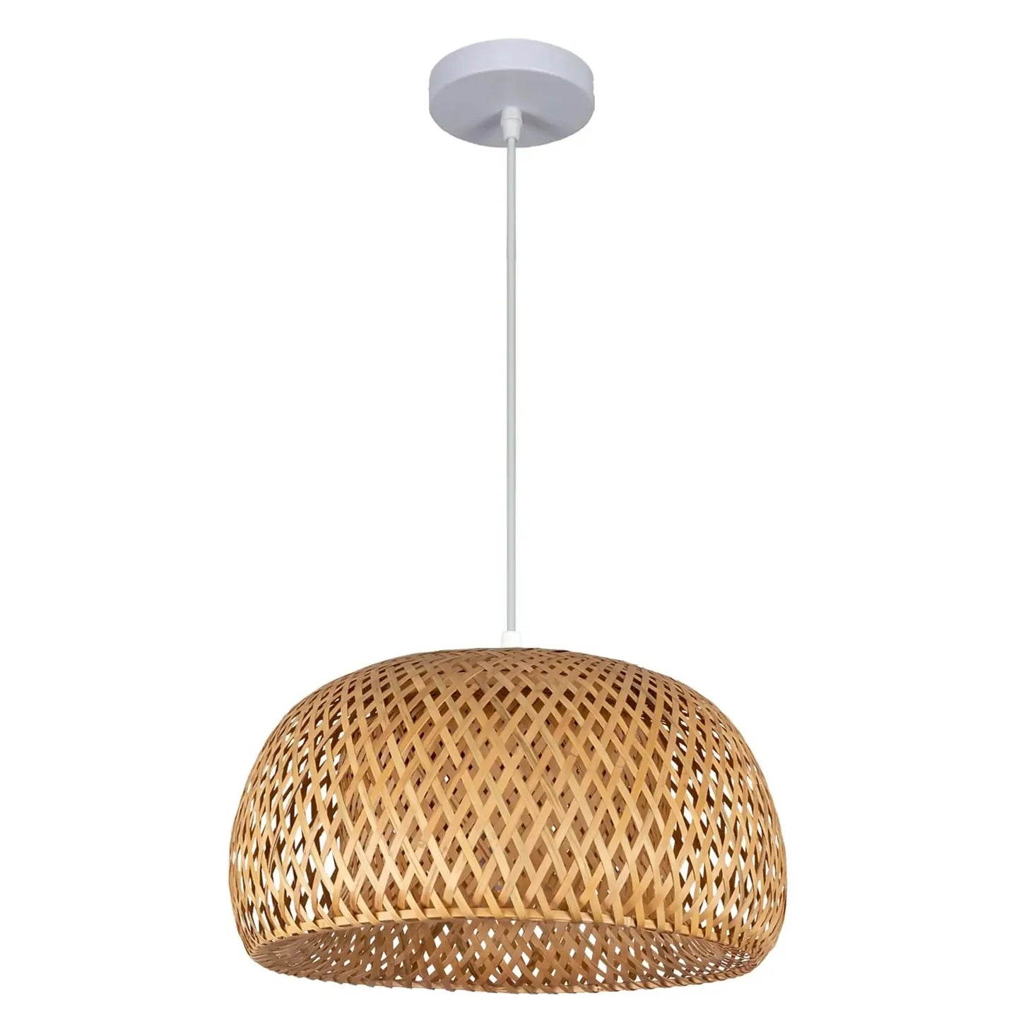 Bamboo Lantern Pendant Lamp Natural