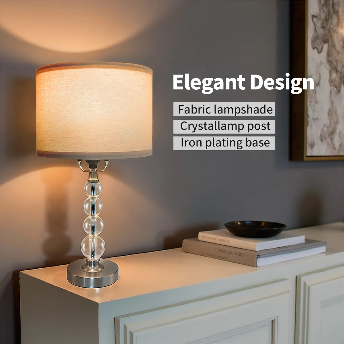 Modern Linen Desk Lamps