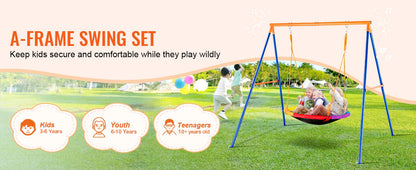 3 In 1 Outdoor Kids Swing Set
