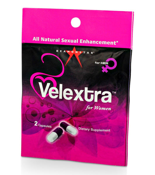 Velextra Female Sexual Enhancement Capsules - 2 Packs - Each
