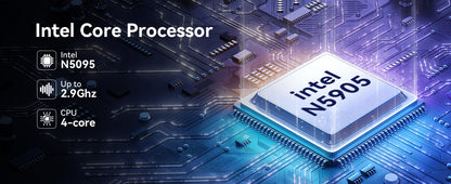 15.6 Inch Laptop Windows 11 Notebook 16G RAM 512GB SSD Quad-Core Intel Celeron N5095 Processors 1080P IPS FHD Laptop Computer