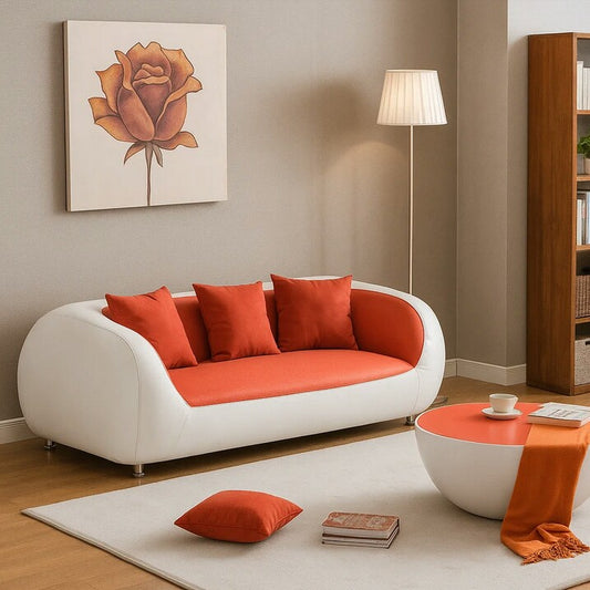 Italian Leather Couch